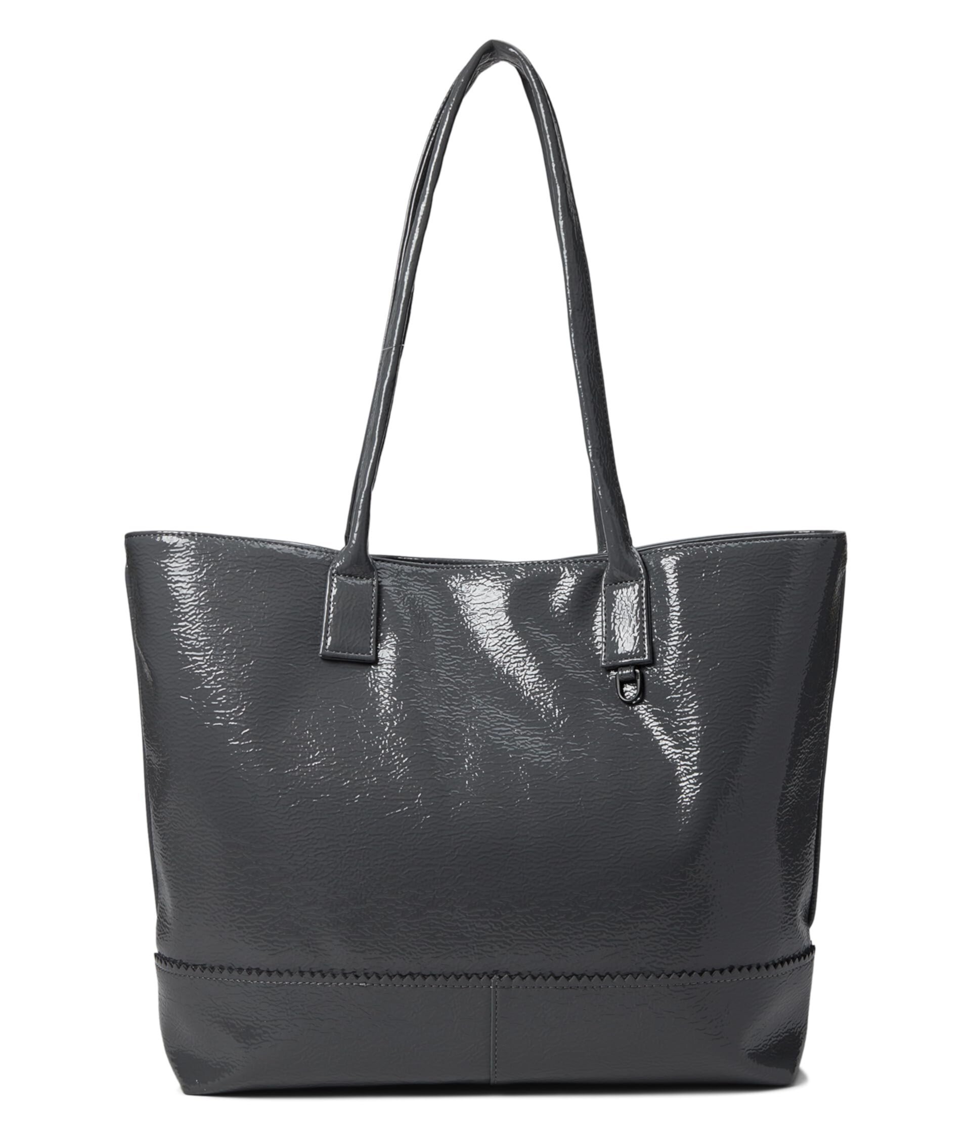 Patent Shopper Tote Hobo