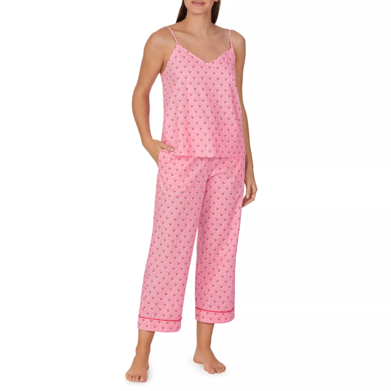 Пижамный комплект из двух предметов с цветочным принтом BedHead