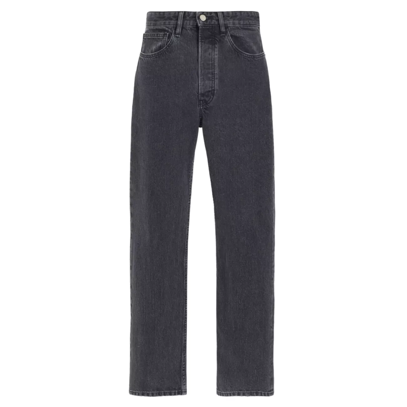 Acid Wash Relaxed-Fit Jeans HNST