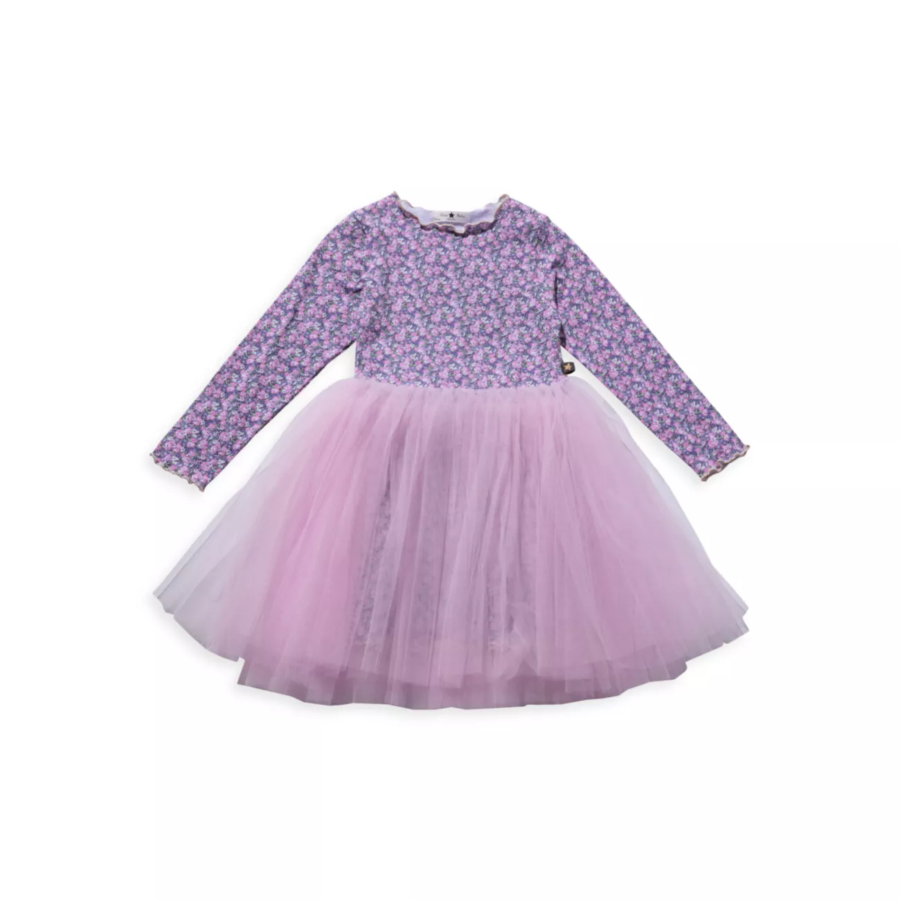 Маленькая девочка и усилитель; Платье-пачка с цветочным узором для девочек Petite Hailey