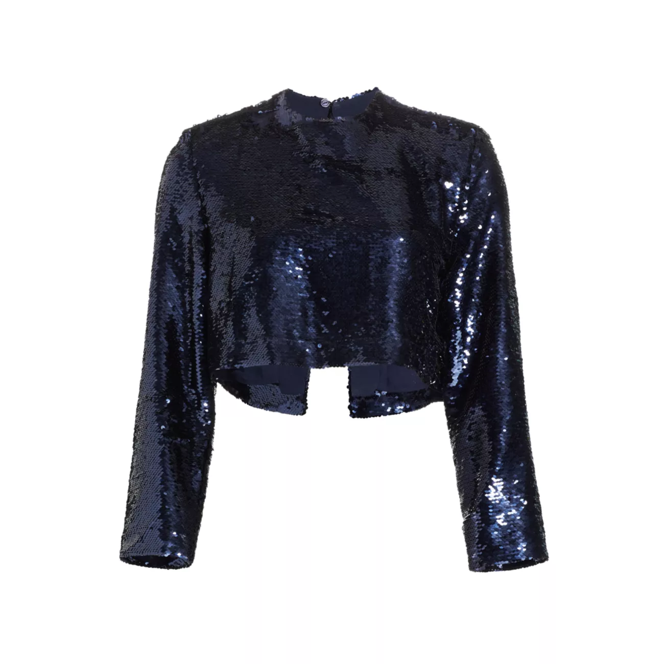 Roll Sequin Cropped Top Sabina Musayev