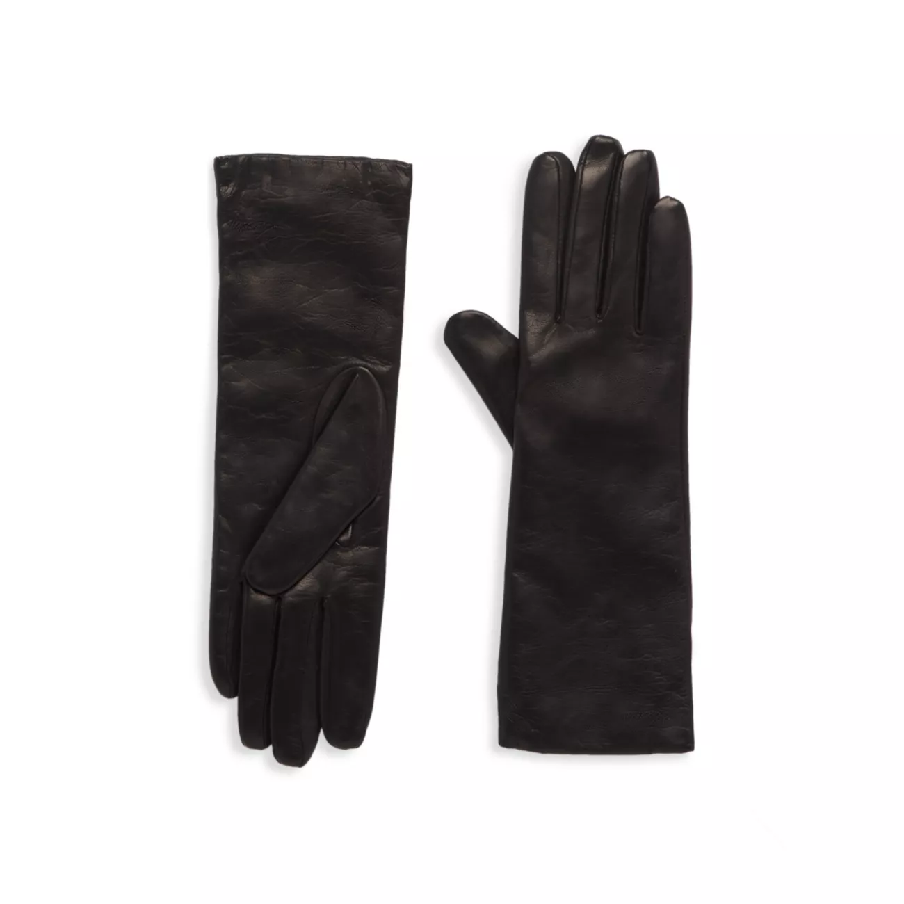 КОЛЛЕКЦИЯ Кожаные перчатки на кашемировой подкладке Saks Fifth Avenue
