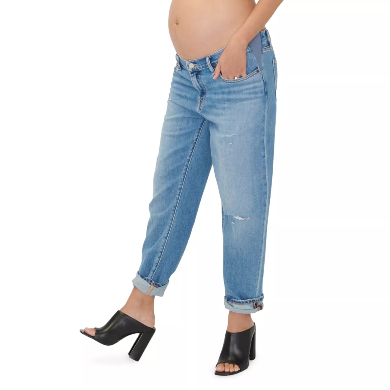 The Under The Bump Boyfriend Maternity Jeans HATCH