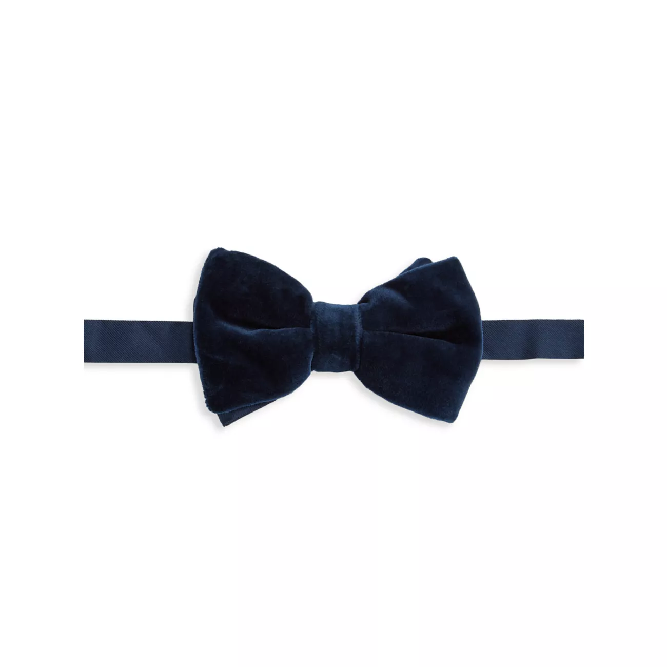 Однотонный бархатный галстук-бабочка Saks Fifth Avenue