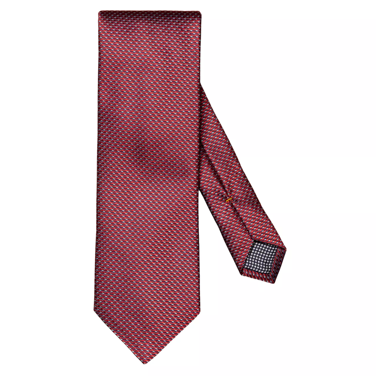 Шелковый галстук с геометрическим рисунком Eton