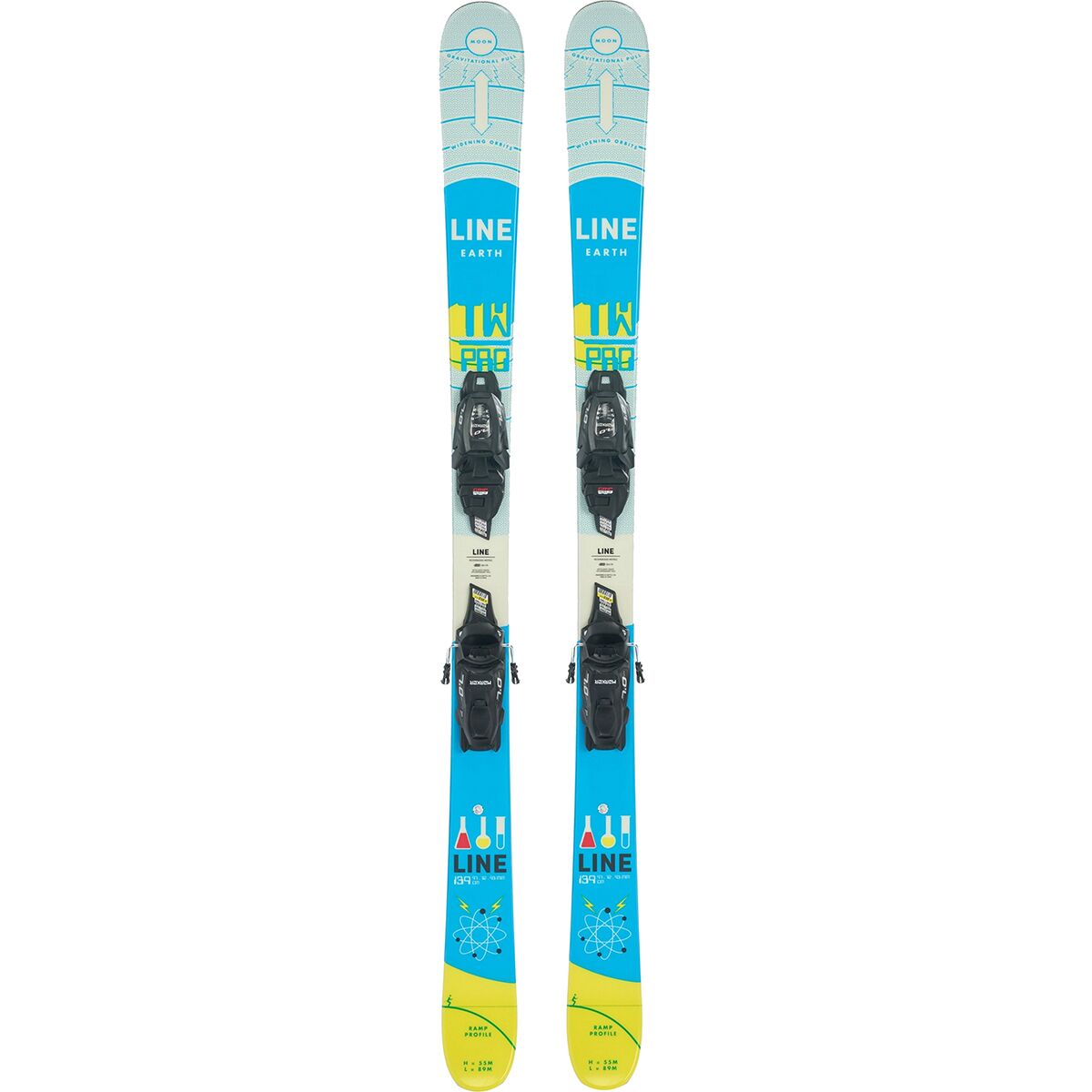 Лыжи Wallisch Shorty + крепления FTD 4.5 — 2024 г. LINE