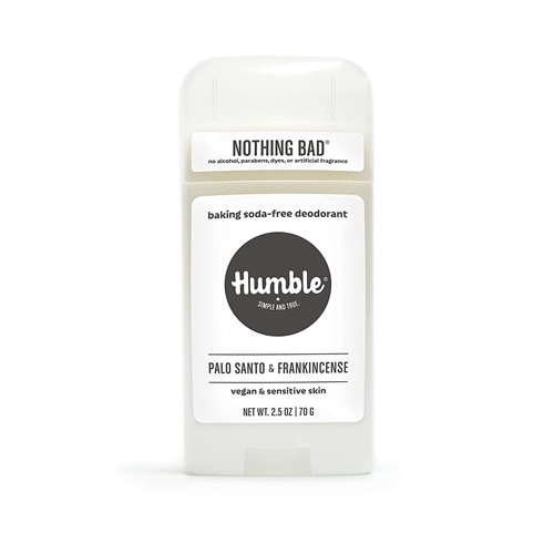 Дезодорант без пищевой соды для веганской и чувствительной кожи Palo Santo и ладан — 2,5 унции Humble Brands