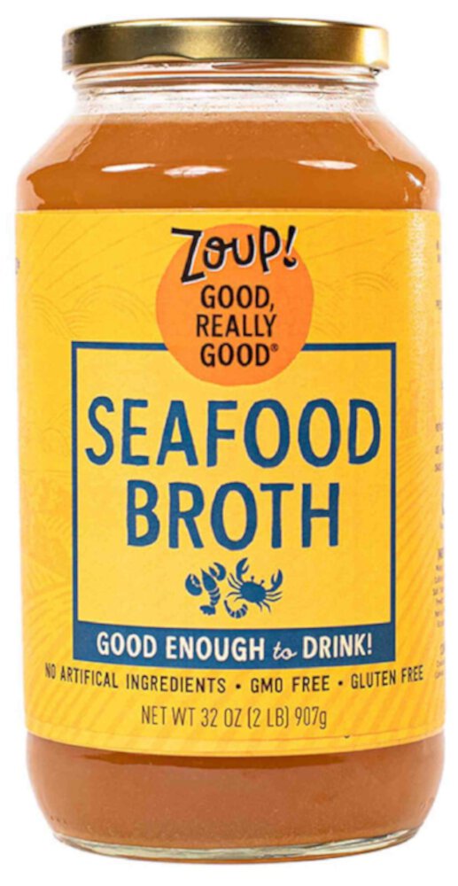 Морепродукты из костного бульона без ГМО — 32 унции Zoup