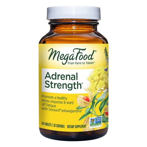 Adrenal Strength - Supports a Normal Stress Response -- 60 Tablets (Таблетки) MegaFood