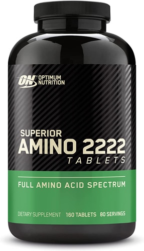 Аминокислоты Superior Amino 2222 полный спектр 2222 мг 160 таблеток Optimum Nutrition