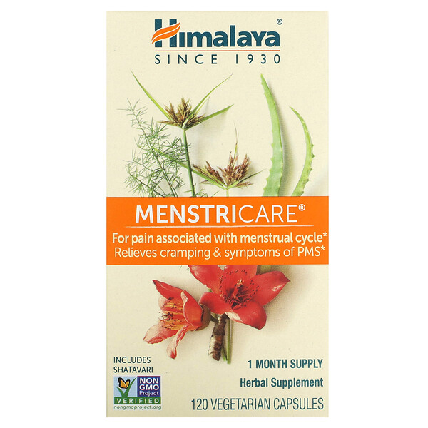 MenstriCare, 120 вегетарианских капсул Himalaya
