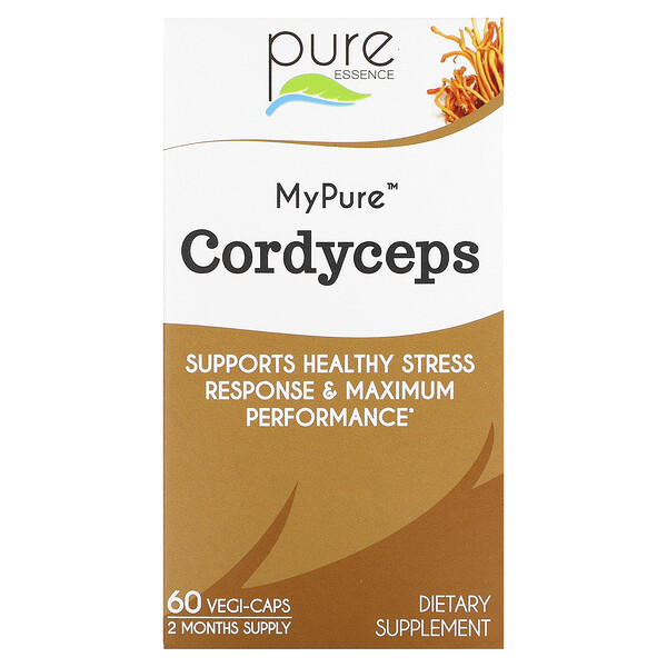 MyPure, Cordyceps - 60 вегетарианских капсул - Pure Essence Pure Essence
