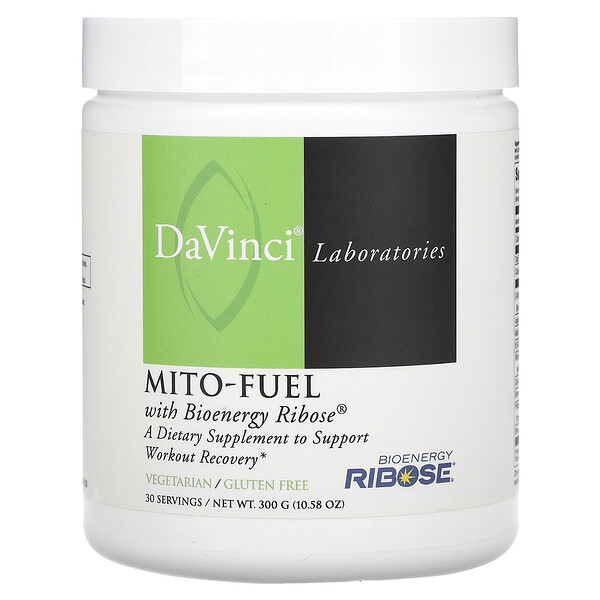 Mito-Fuel With Bioenergy Ribose, 10.58 oz (300 g) DaVinci