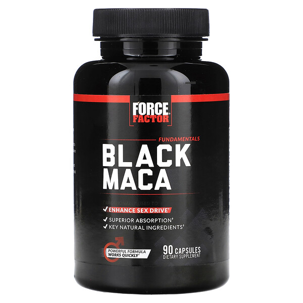 Black Maca, 90 Capsules Force Factor