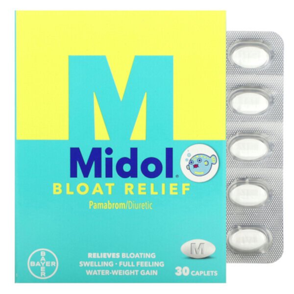 Средство от вздутия живота, 30 капсул Midol