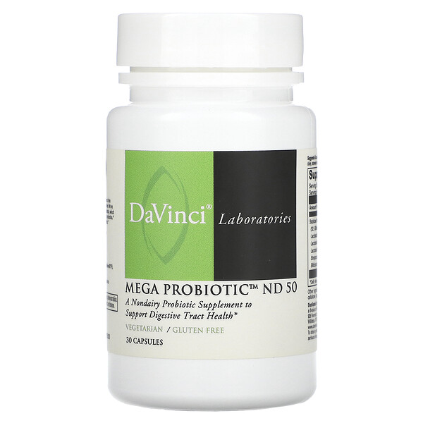 Мега Пробиотик ND 50, 30 капсул DaVinci