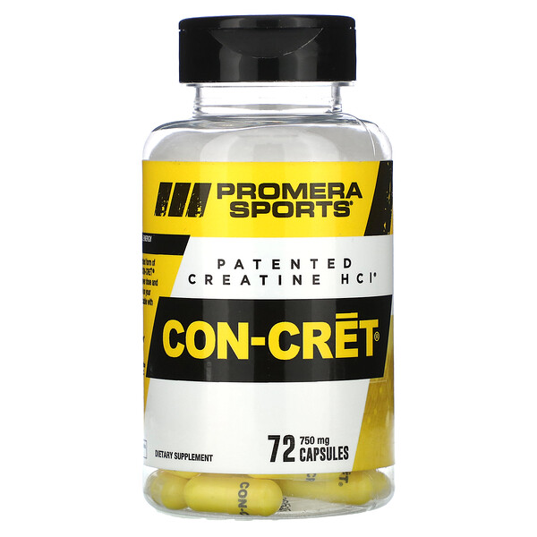 Con-Cret Creatine HCl - 750 мг - 72 капсулы - Con-Cret Con-Cret
