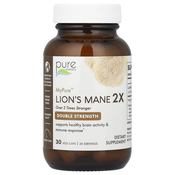 MyPure, Lion's Mane, 30 Vegi-Caps Pure Essence