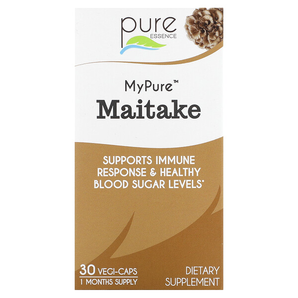 MyPure, Майтаке, 30 растительных капсул Pure Essence