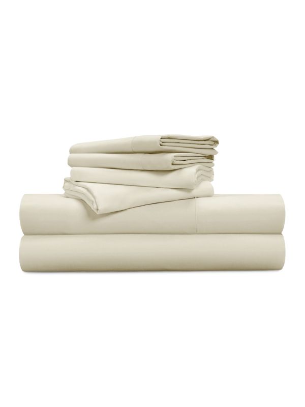 Комплект постельного белья плотностью 600 нитей из 6 предметов Pillow Gal