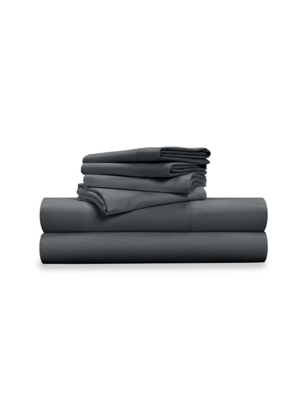 Комплект постельного белья из 6 предметов из смесовой шерсти плотностью 600 нитей Pillow Guy
