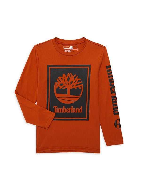 Футболка Timberland Для мальчиков Logo Graphic T Shirt Timberland