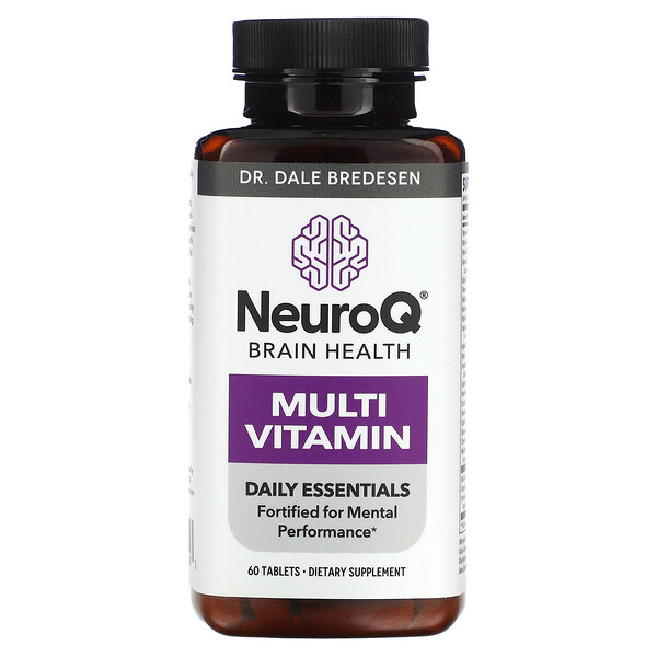 NeuroQ Brain Health, мультивитамины, 60 таблеток LifeSeasons