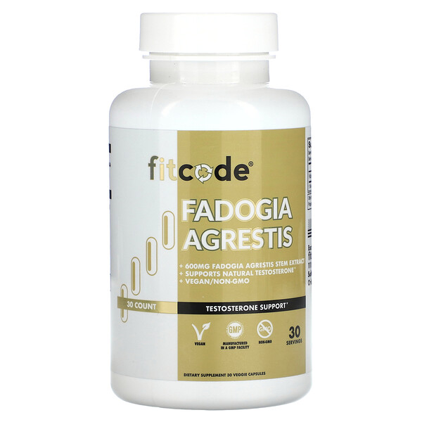 Fadogia Agrestis , 600 mg , 30 Count FITCODE