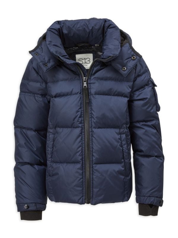 Пуховик S13 Для мальчиков Little Boy’s Matte Puffer Jacket S13