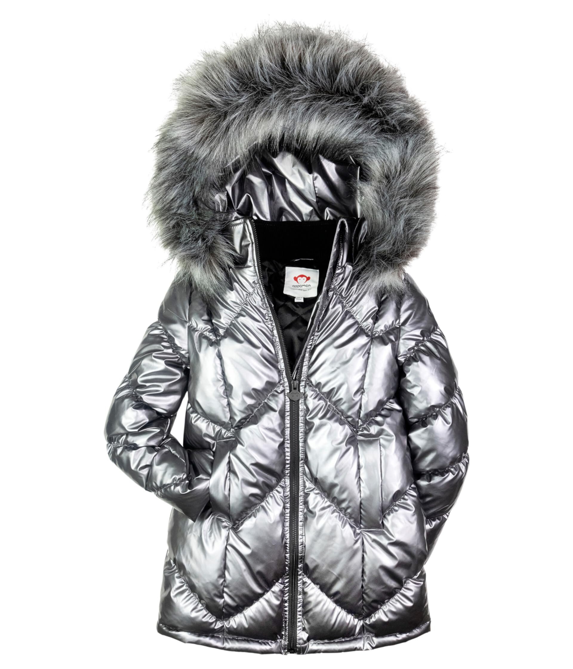 Nova Insulated Puffy Long Coat (Toddler/Little Kids/Big Kids) Appaman