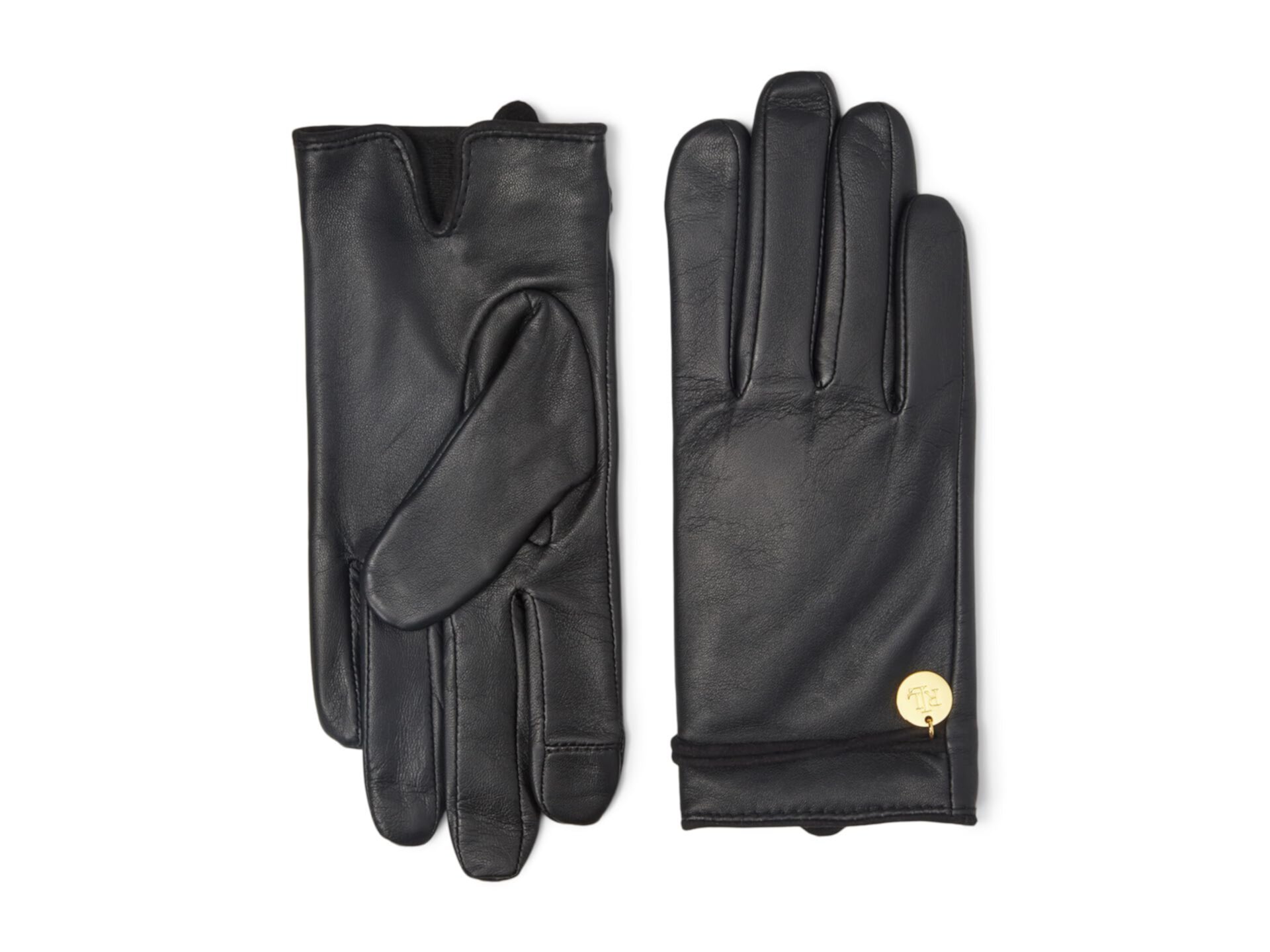 Очаровательные перчатки с замшевой отделкой LAUREN Ralph Lauren