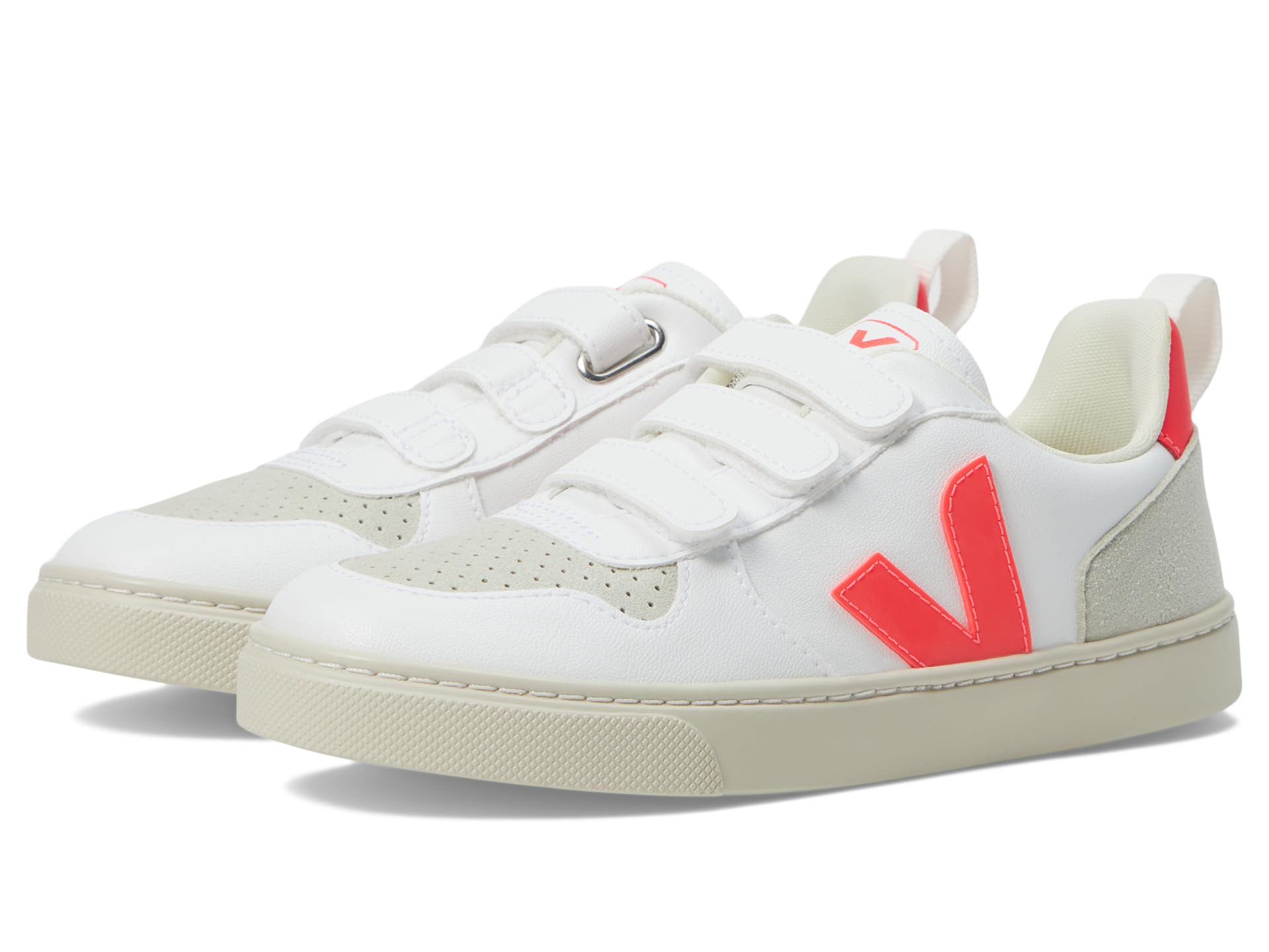 Детские кроссовки VEJA Small V-10 из 20% переработанных материалов Veja