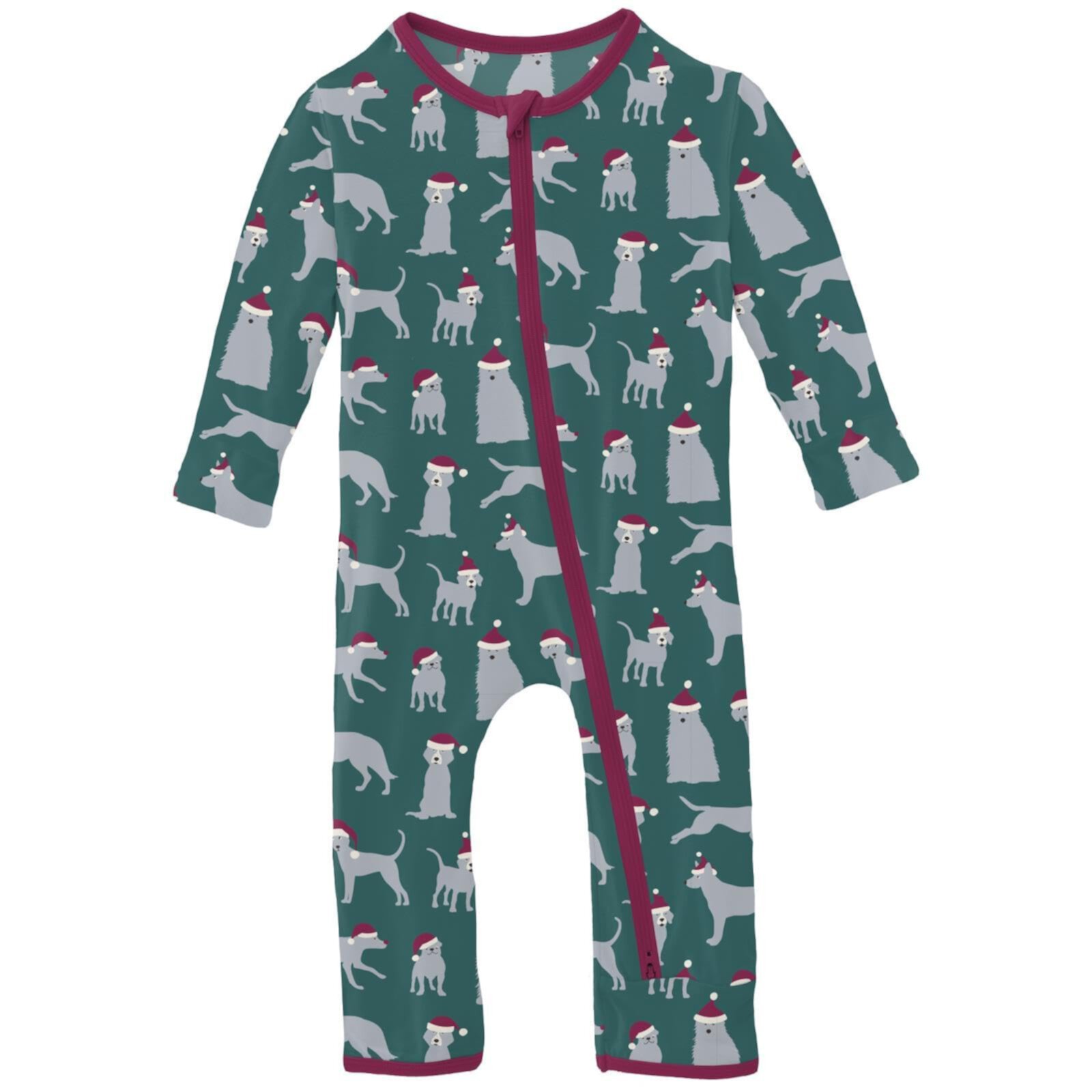 Print Coverall with Two-Way Zipper (Infant) Kickee Pants Kids