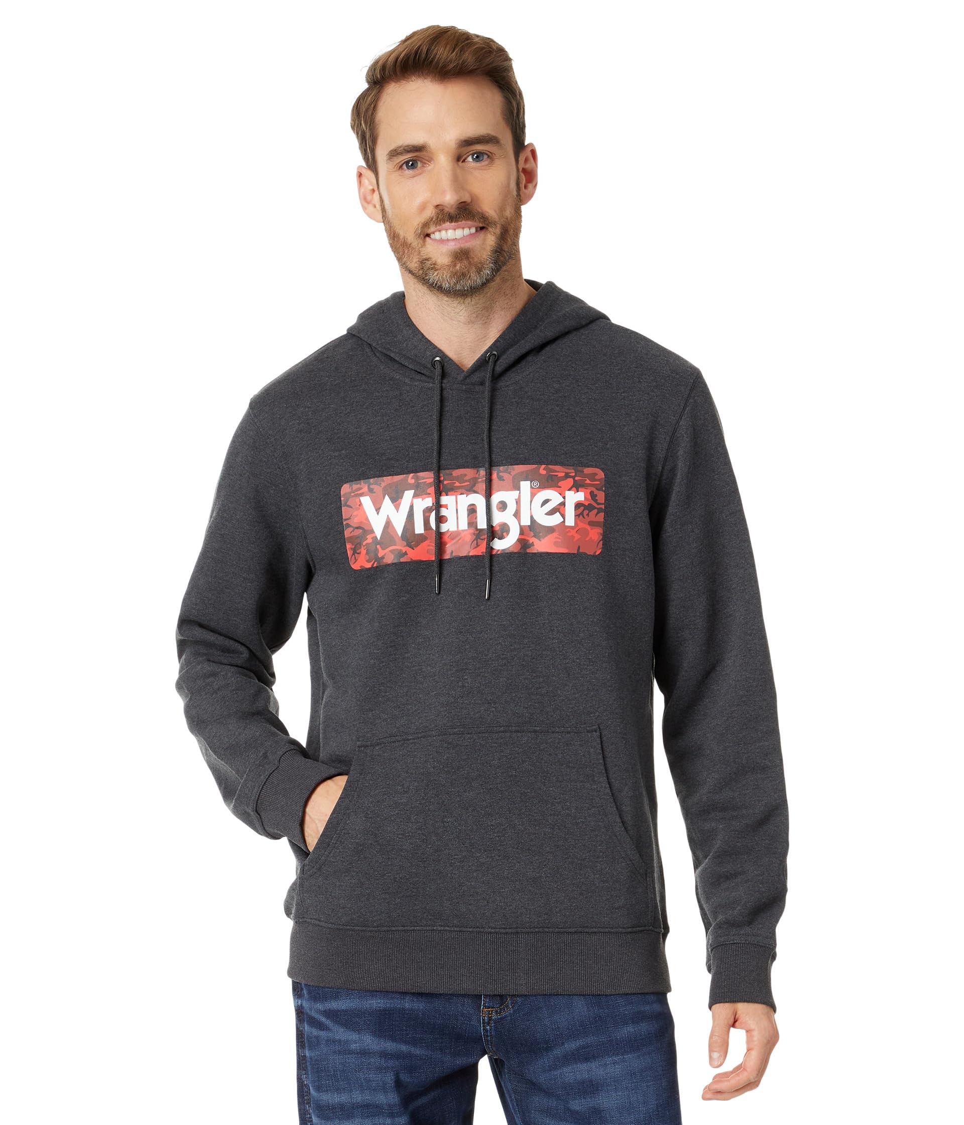 Мужской свитер с капюшоном и логотипом Wrangler Wrangler