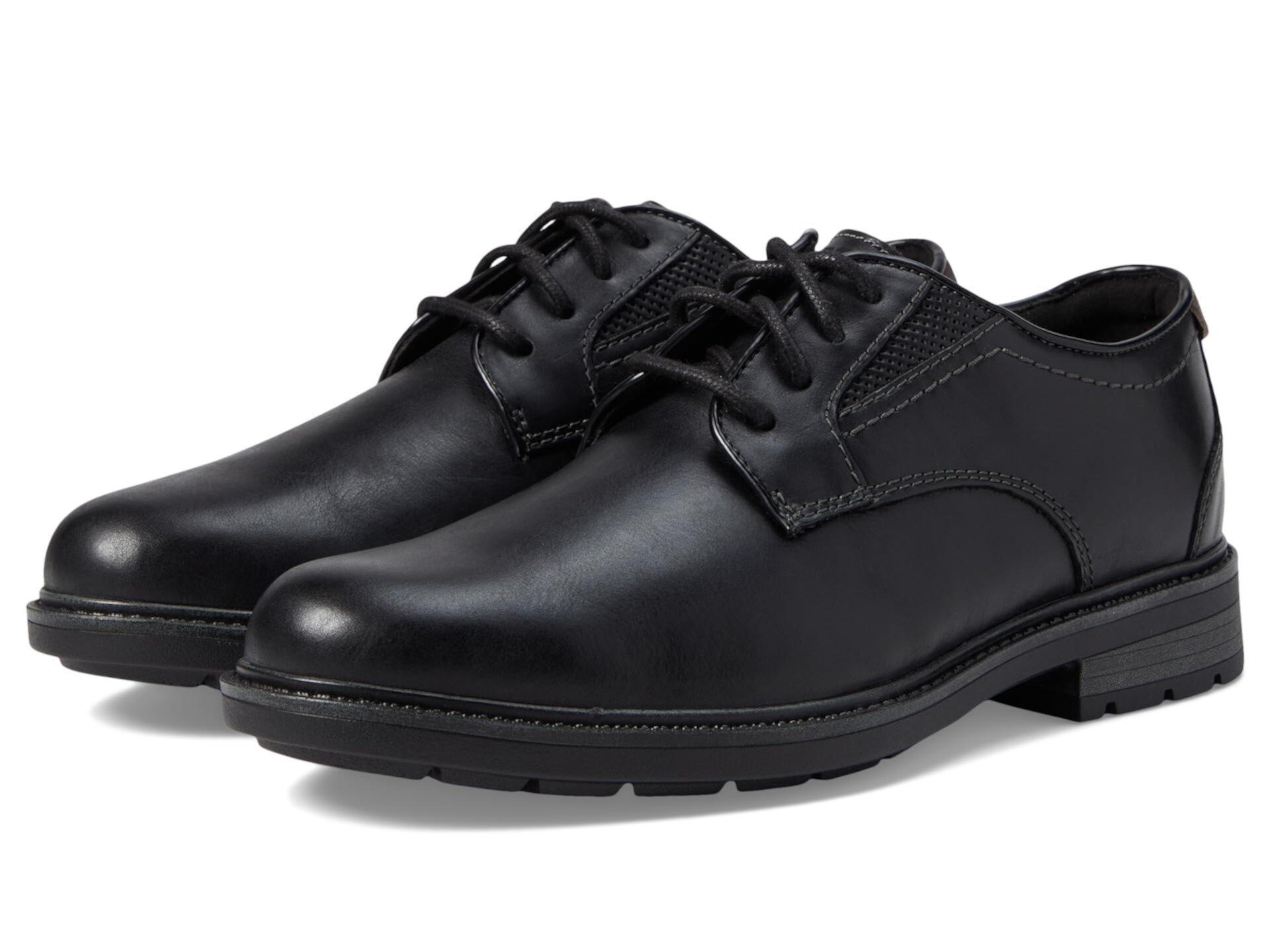 Классические кожаные туфли Clarks Un Shire Low с круглым носком и шнуровкой Clarks