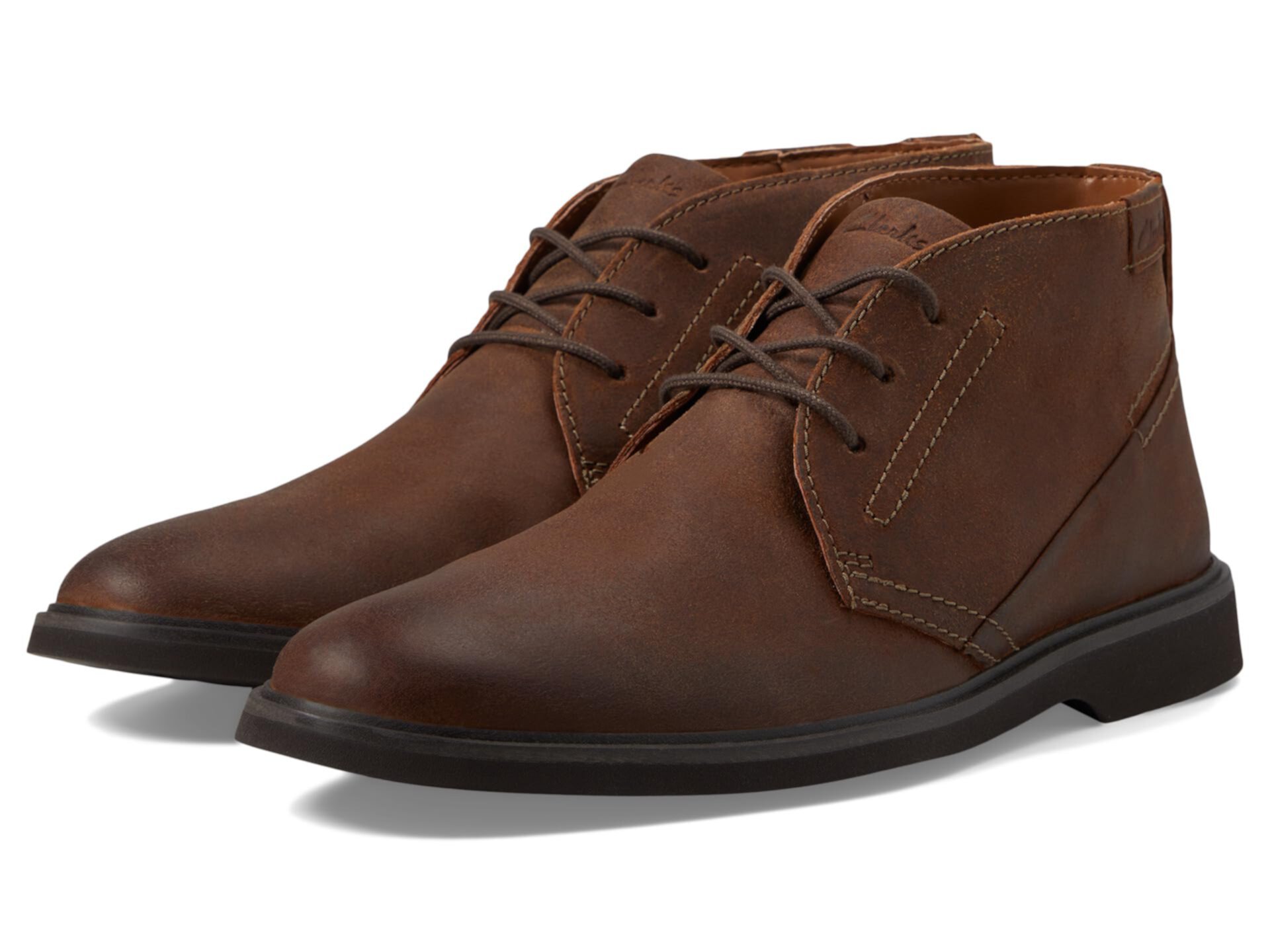 Кожаные кроссовки Clarks Malwood Top с закрытым носком Clarks