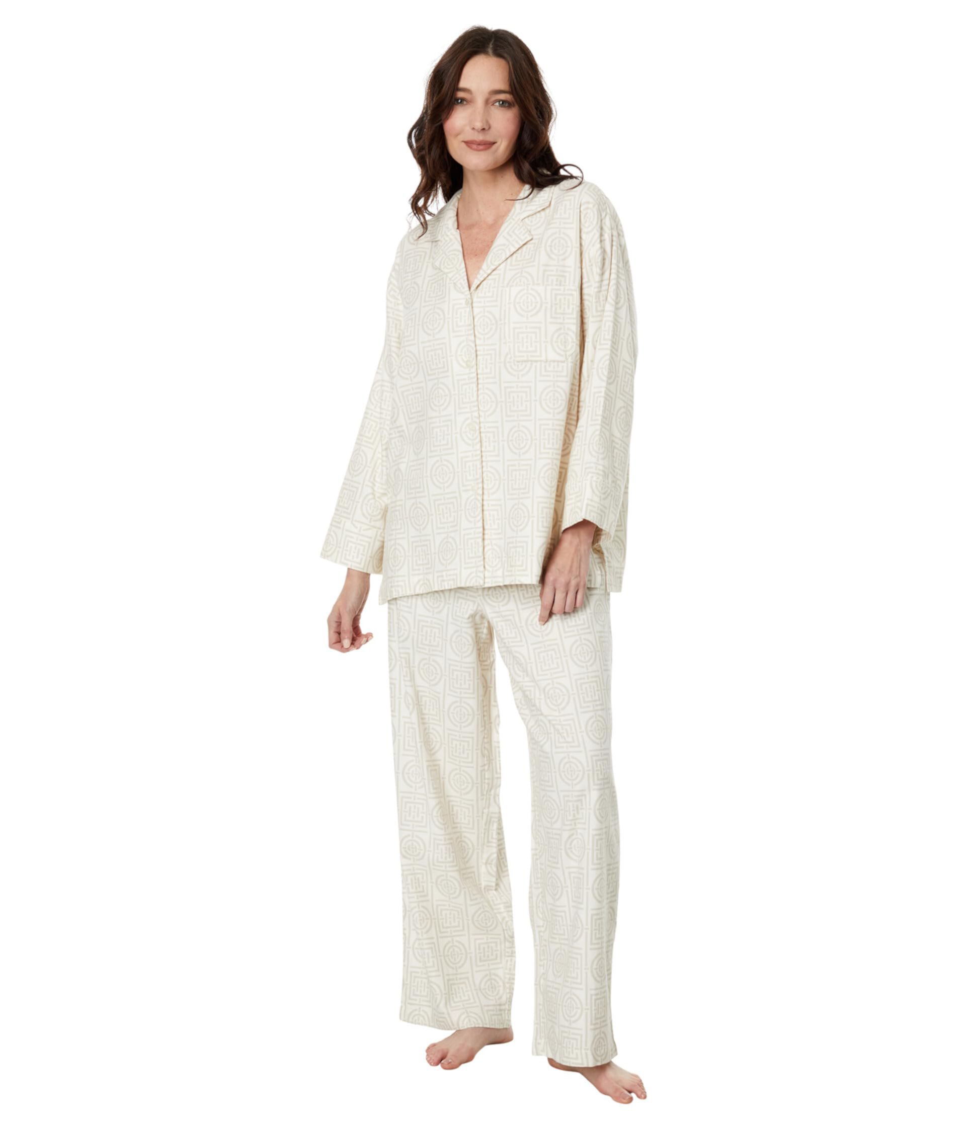 Flannel Infinity PJ Set Natori