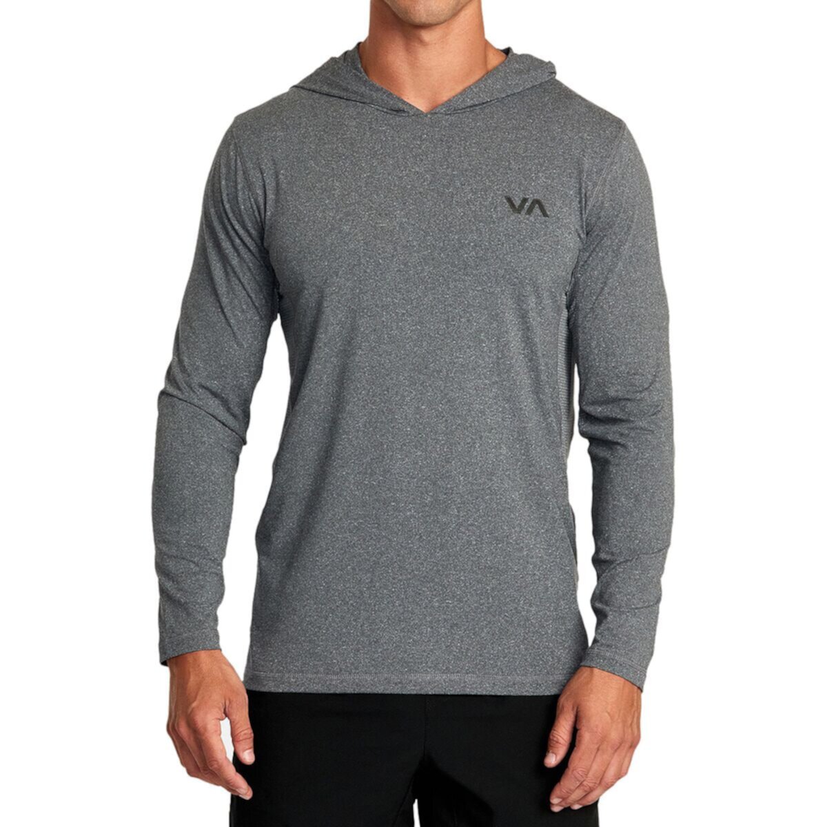 Худи RVCA Sport Vent для активного отдыха из переработанного полиэстера с длинными рукавами Rvca