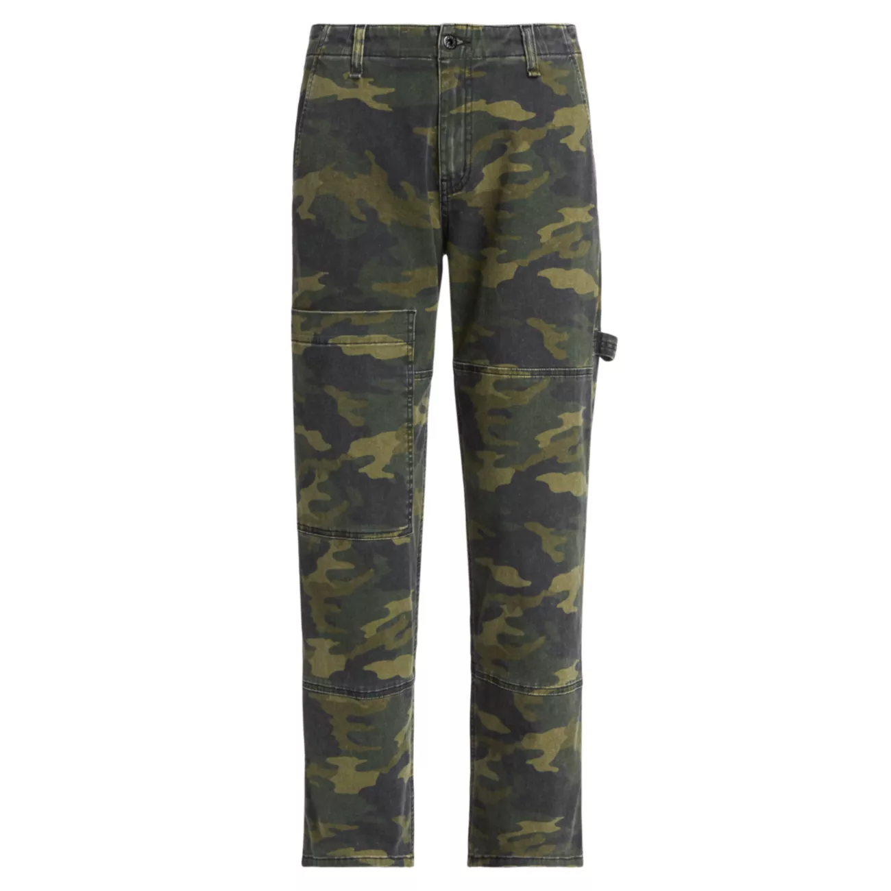 Camouflage Straight-Leg Carpenter Pants ASKK NY