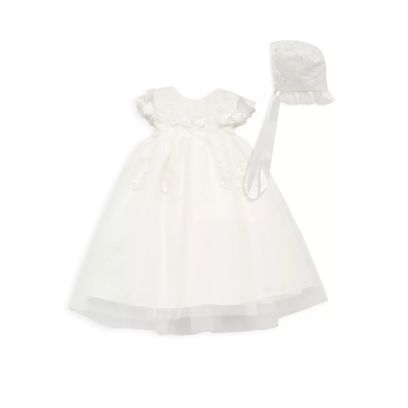 Тюлевое платье с вышивкой для маленьких девочек Macis Design