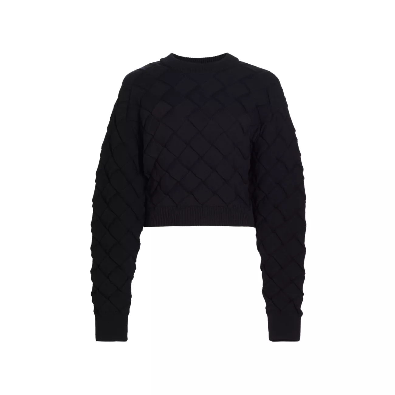 Paxton Cropped Wool-Blend Sweater Nonchalant Label