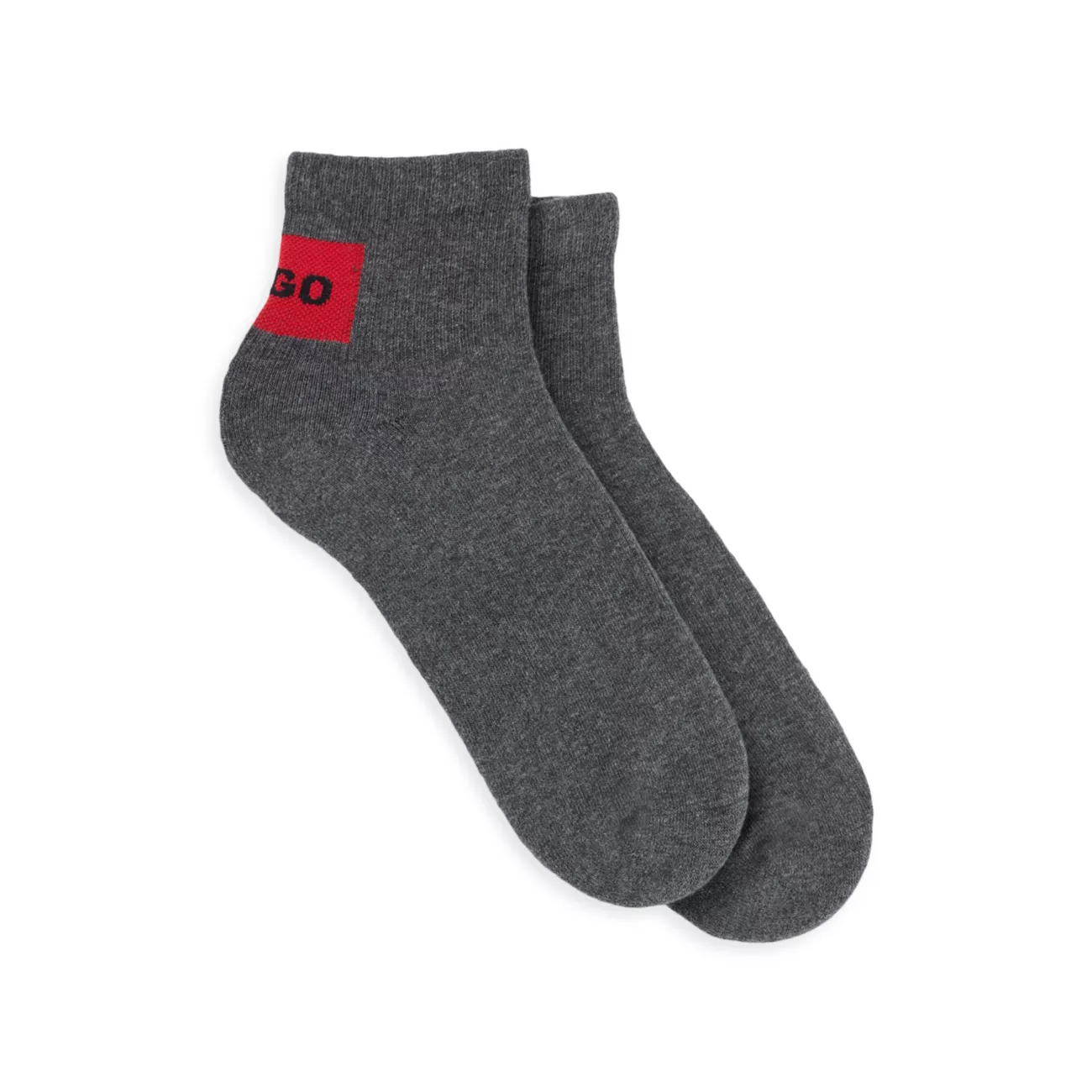Two-Pack Of Short Socks With Logo Label HUGO BOSS