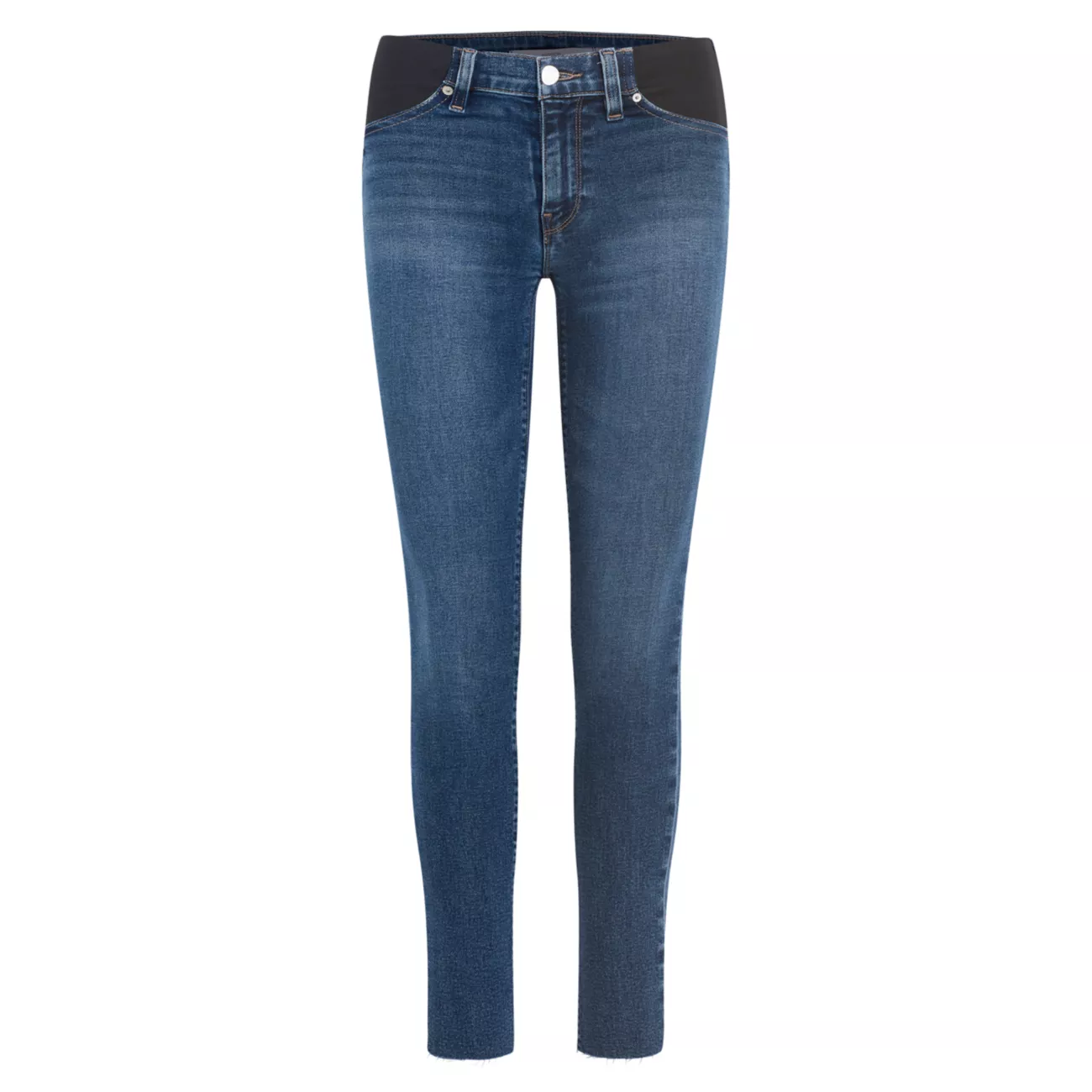 Укороченные джинсы Nico Super Skinny для беременных Hudson Jeans