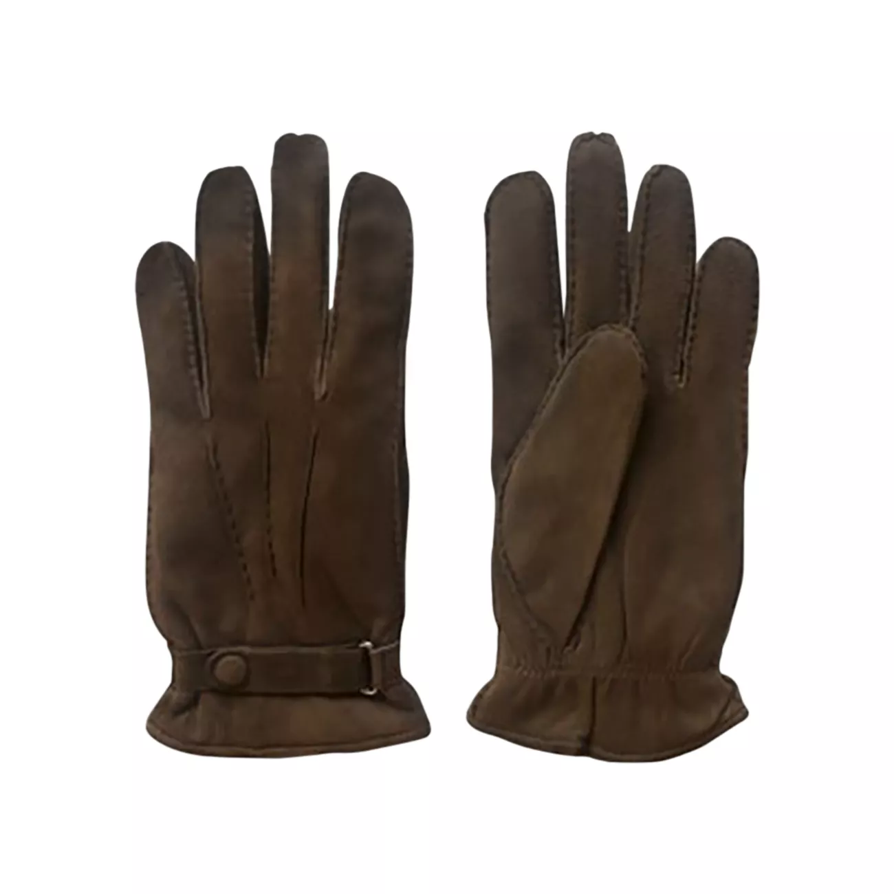 Замшевые перчатки на кашемировой подкладке Original Label Polo Ralph Lauren