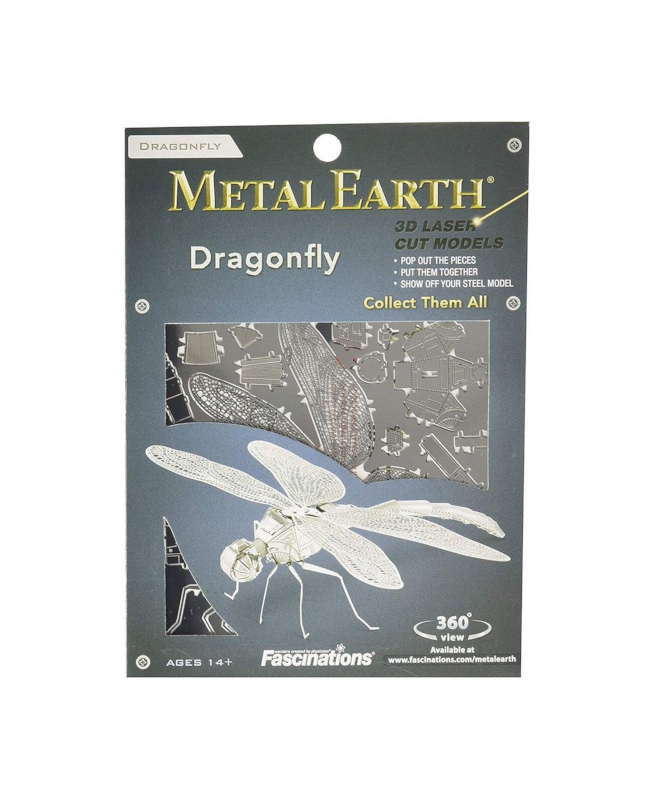Набор моделей металлической земной стрекозы Fascinations
