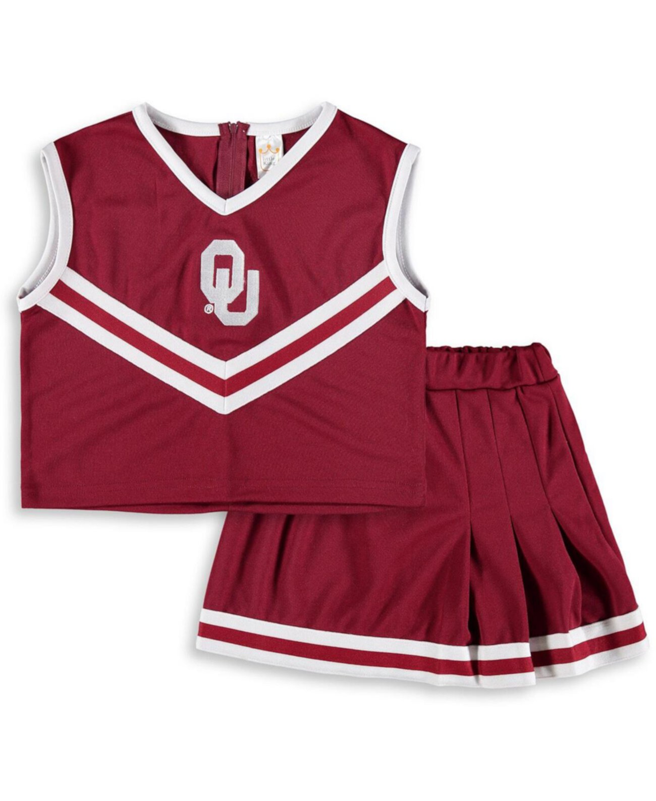 Комплект из двух предметов для девочек Crimson Oklahoma Earlys для девочек Little King Apparel