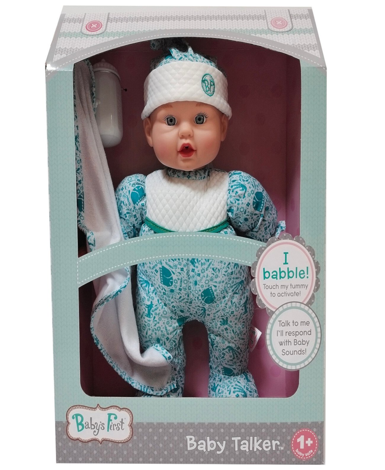 Интерактивная кукла Baby Talker Baby's First by Nemcor