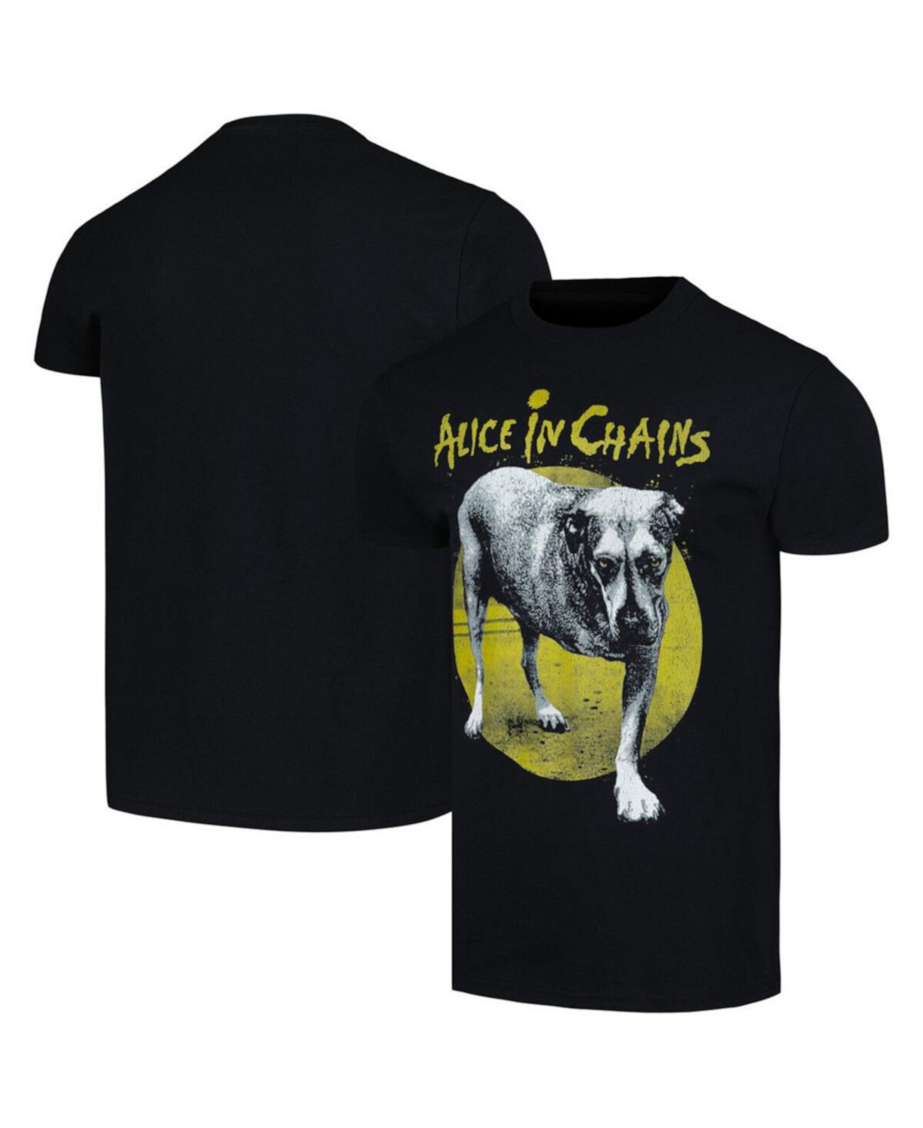 Мужское Джерси Manhead Merch Alice in Chains Dog T-shirt Manhead Merch