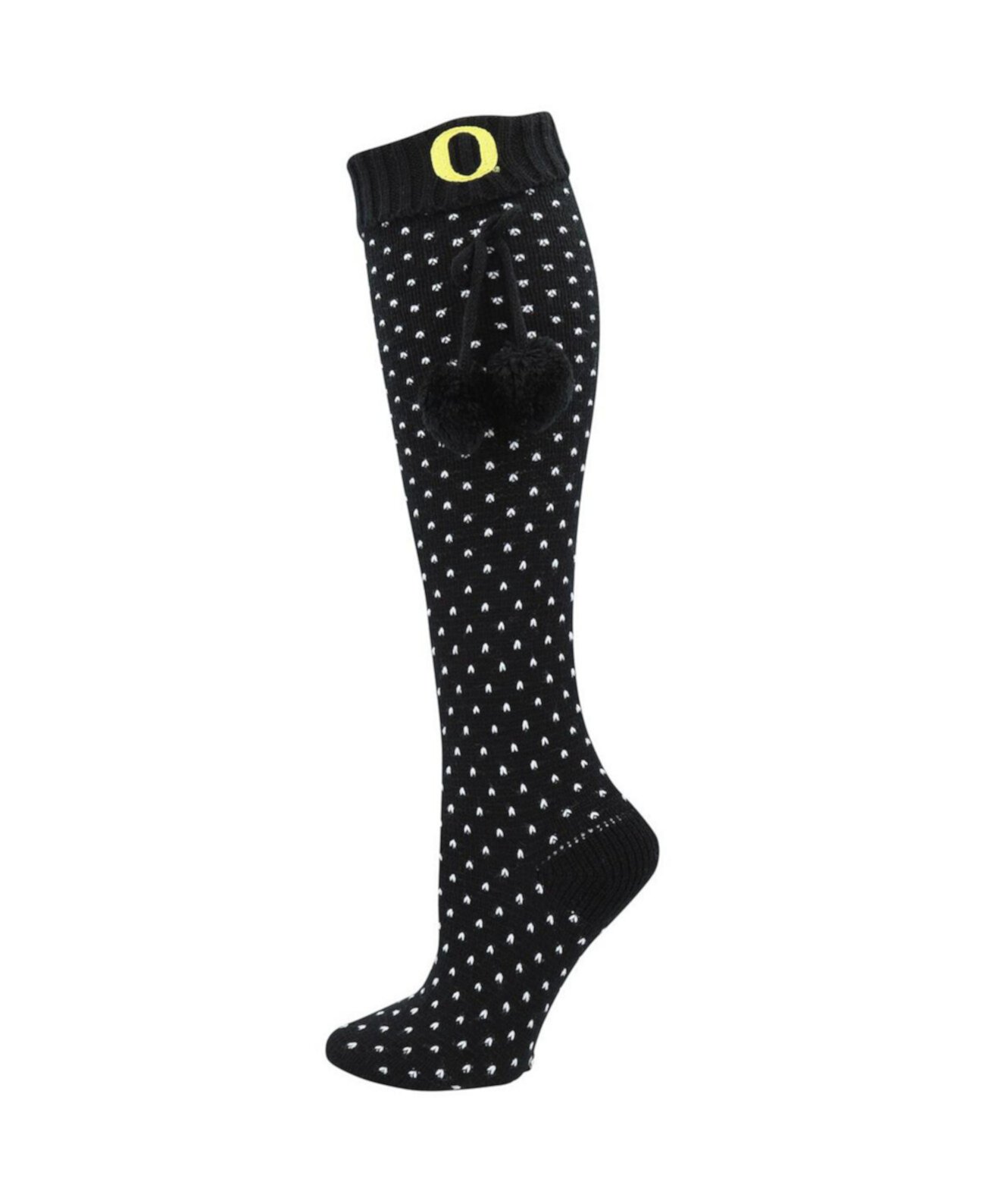 Женские черные носки до колена Oregon Ducks ZooZatz