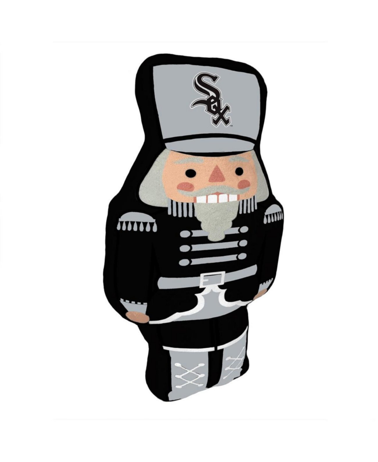 Плюшевая подушка Chicago White Sox «Щелкунчик» Pegasus Home Fashions